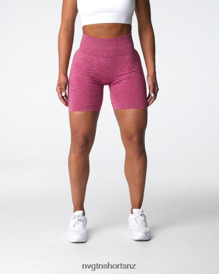 NVGTN Women Scrunch Seamless Shorts 8204ZJ404 Crimson Fitness