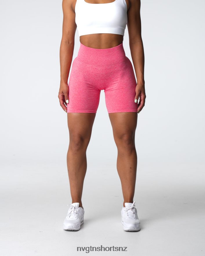 NVGTN Women Scrunch Seamless Shorts 8204ZJ405 Coral Fitness
