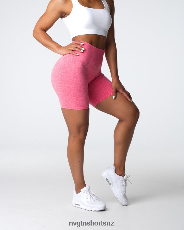 NVGTN Women Scrunch Seamless Shorts 8204ZJ405 Coral Fitness