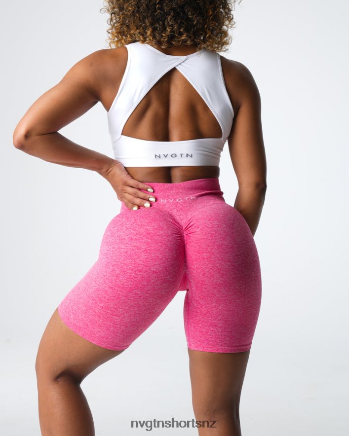 NVGTN Women Scrunch Seamless Shorts 8204ZJ409 Hot Pink Fitness