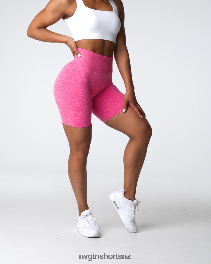 NVGTN Women Scrunch Seamless Shorts 8204ZJ409 Hot Pink Fitness