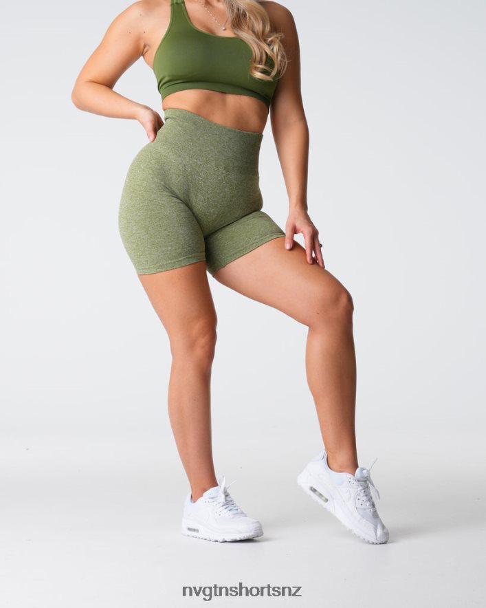 NVGTN Women Scrunch Seamless Shorts 8204ZJ416 Meadow Fitness