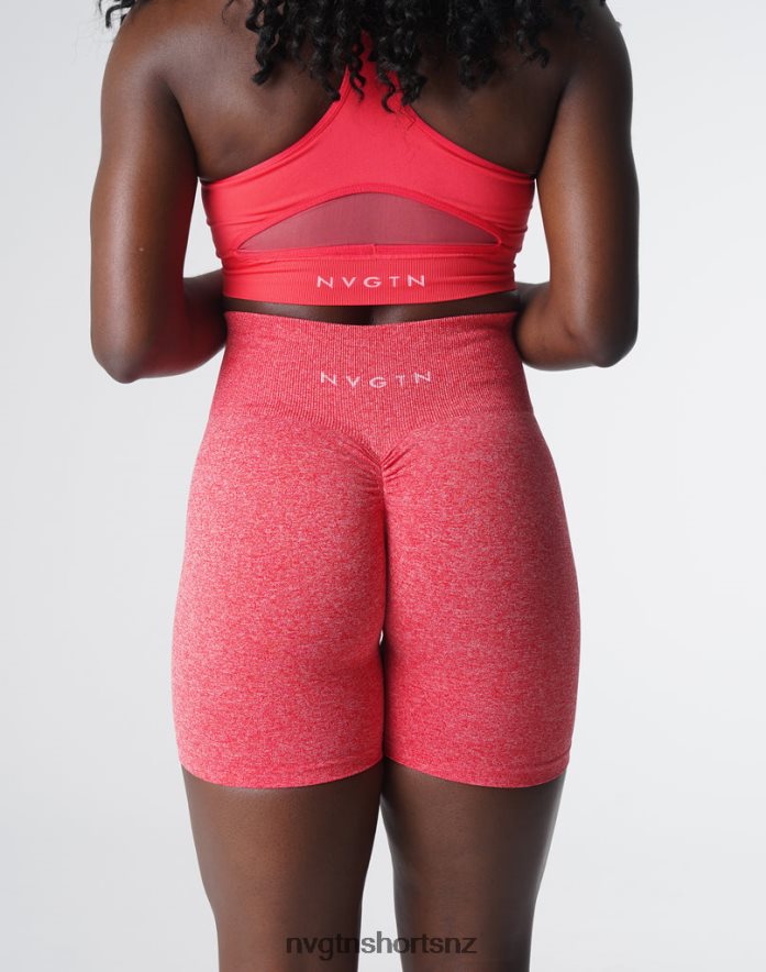 NVGTN Women Scrunch Seamless Shorts 8204ZJ417 Candy Apple Fitness