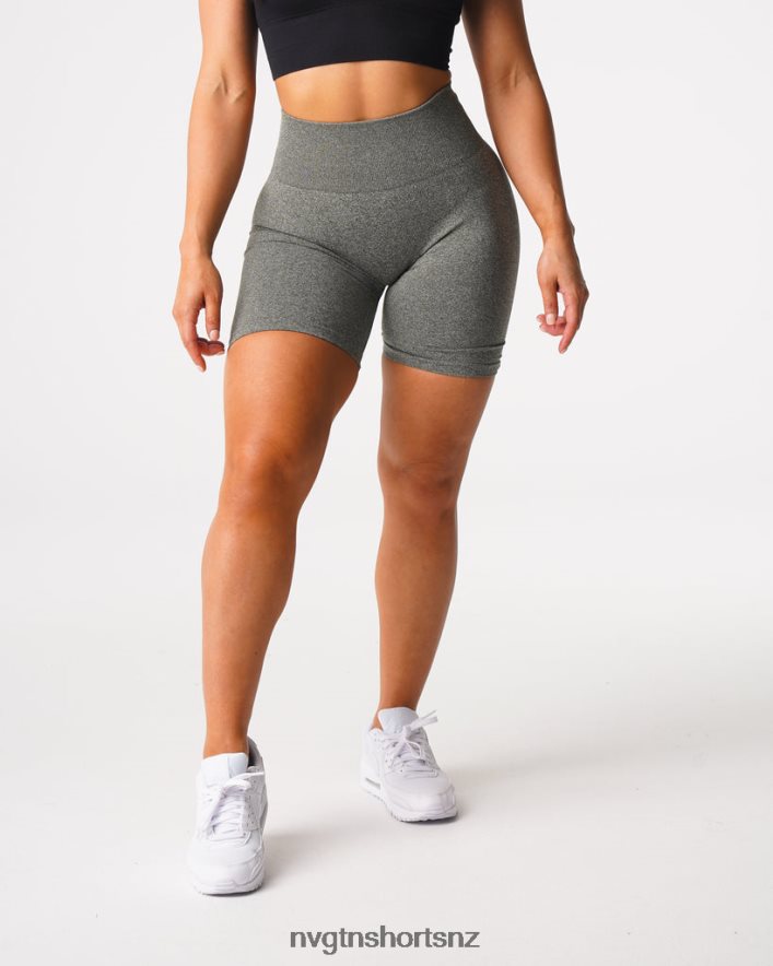 NVGTN Women Scrunch Seamless Shorts 8204ZJ425 Khaki Green Fitness
