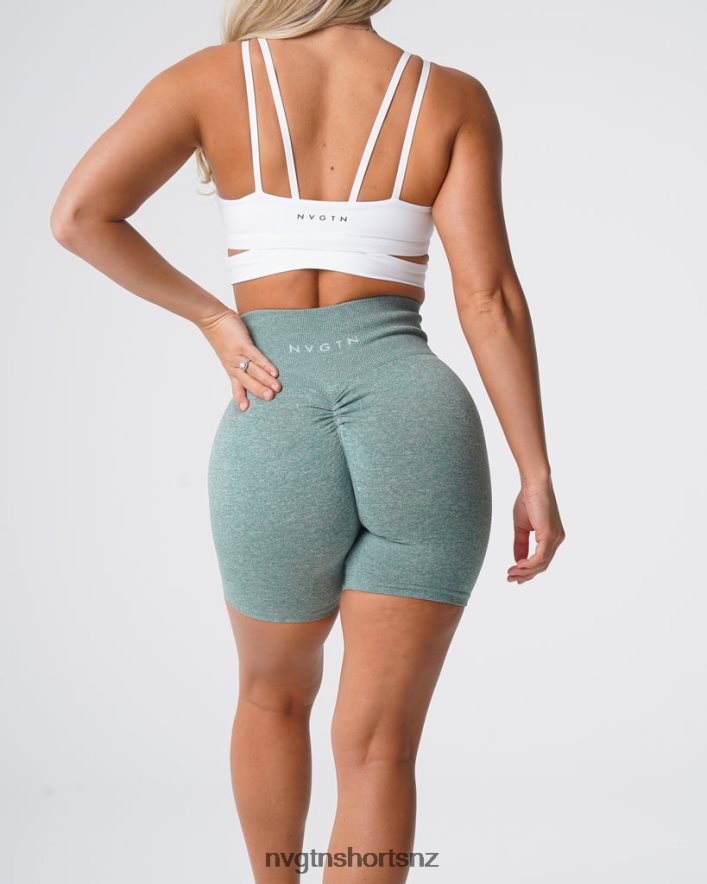 NVGTN Women Scrunch Seamless Shorts 8204ZJ428 Sage Green Fitness