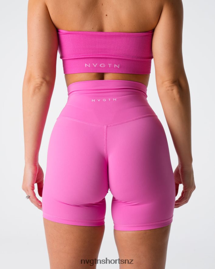 NVGTN Women Signature 2.0 Shorts 8204ZJ434 Bubble Gum Pink Fitness