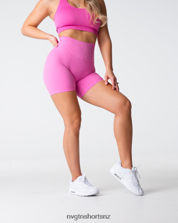 NVGTN Women Signature 2.0 Shorts 8204ZJ434 Bubble Gum Pink Fitness