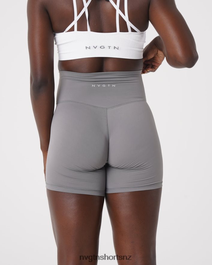 NVGTN Women Signature 2.0 Shorts 8204ZJ455 Grey Fitness