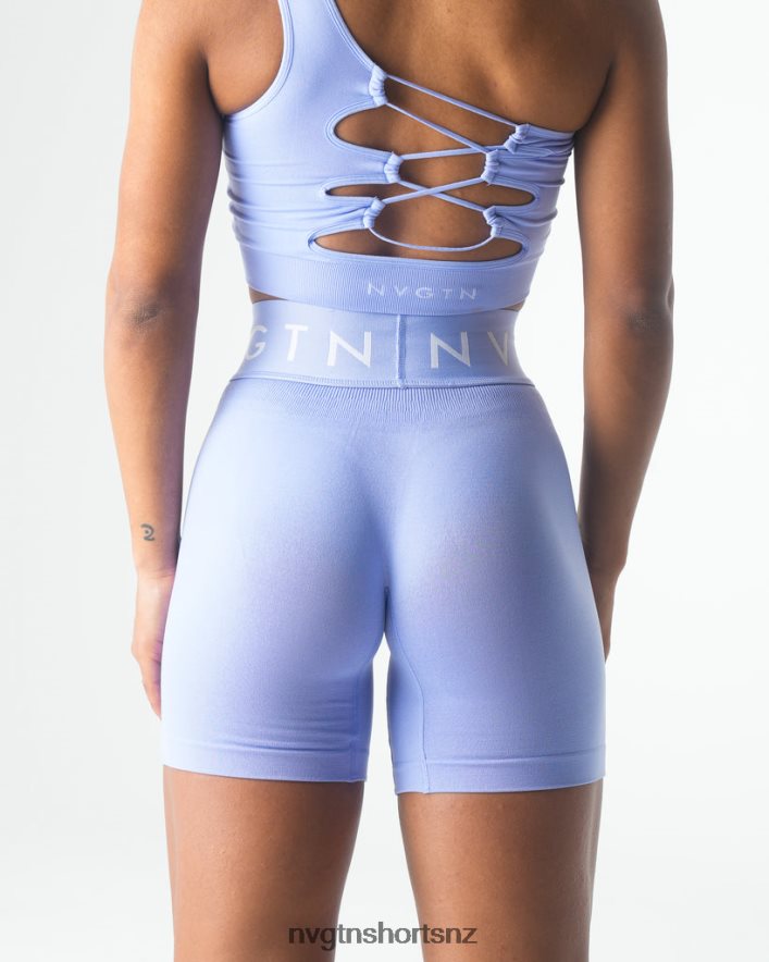 NVGTN Women Sport Seamless Shorts 8204ZJ433 Periwinkle Fitness