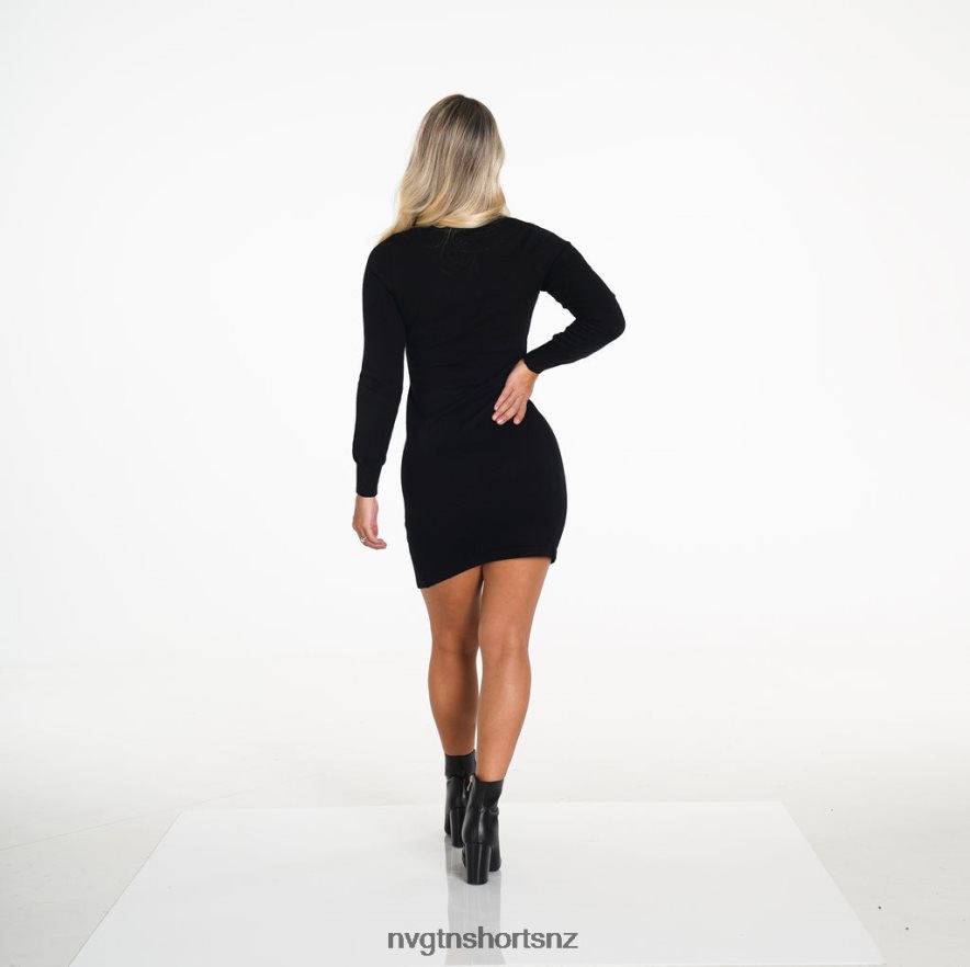 NVGTN Women Forever Yours Sweater Dress 8204ZJ732 Black Lifestyle