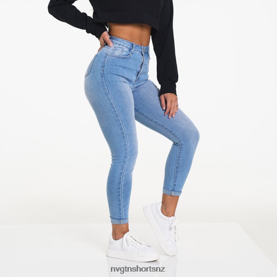 NVGTN Women NavishapeJeans 8204ZJ741 Light Wash Lifestyle