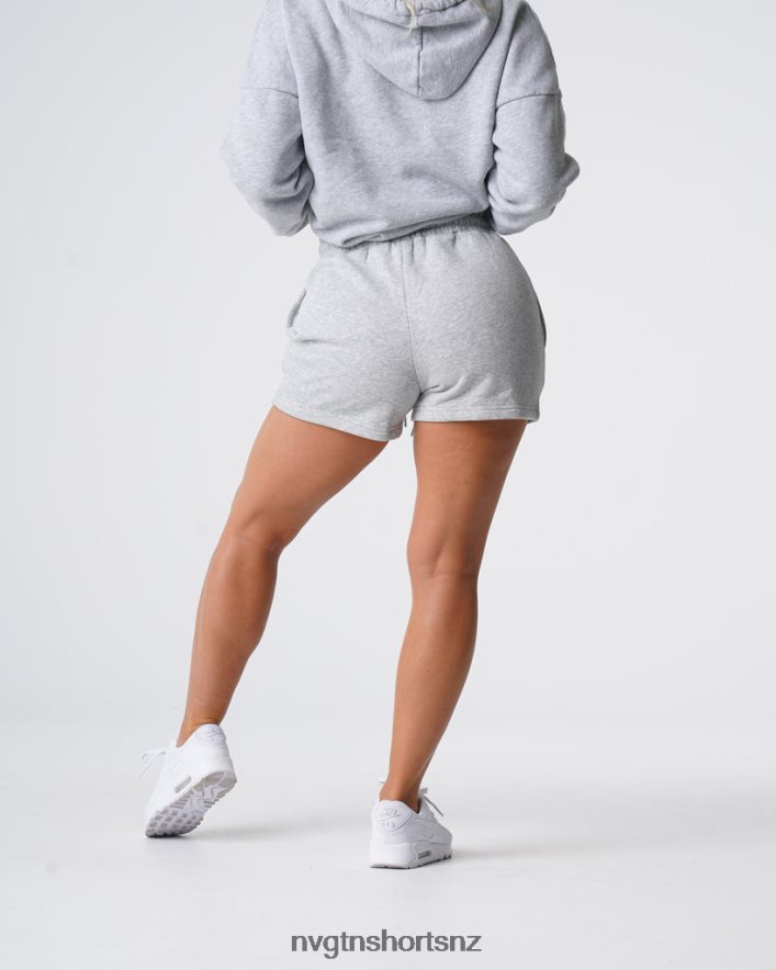 NVGTN Women Essential Lounge Shorts 8204ZJ739 Grey Lifestyle